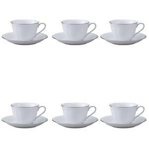 Jogo-de-xicaras-para-cafe-Noritake-Princess-Bouquet-6-pecas Jogo-de-xicaras-para-cafe-Noritake-Princess-Bouquet-6-pecas