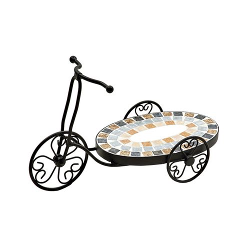 Floreira-de-ferro-estilo-mosaico-oval-Btc-Bicicleta-44x19x26cm
