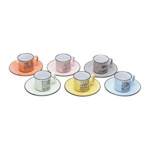 Jogo-de-xicadas-para-cafe-em-porcelana-Bon-Gourmet-Words-6-pecas-coloridas