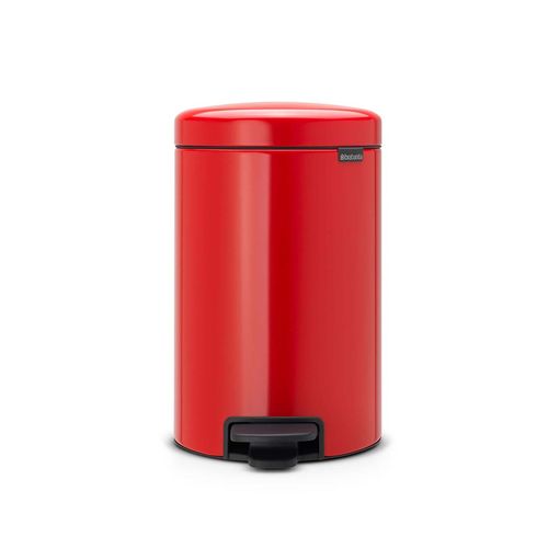 Lixeira em aço inox vermelho 12 litros new icon Brabantia Lixeira em aço inox vermelho 12 litros new icon Brabantia
