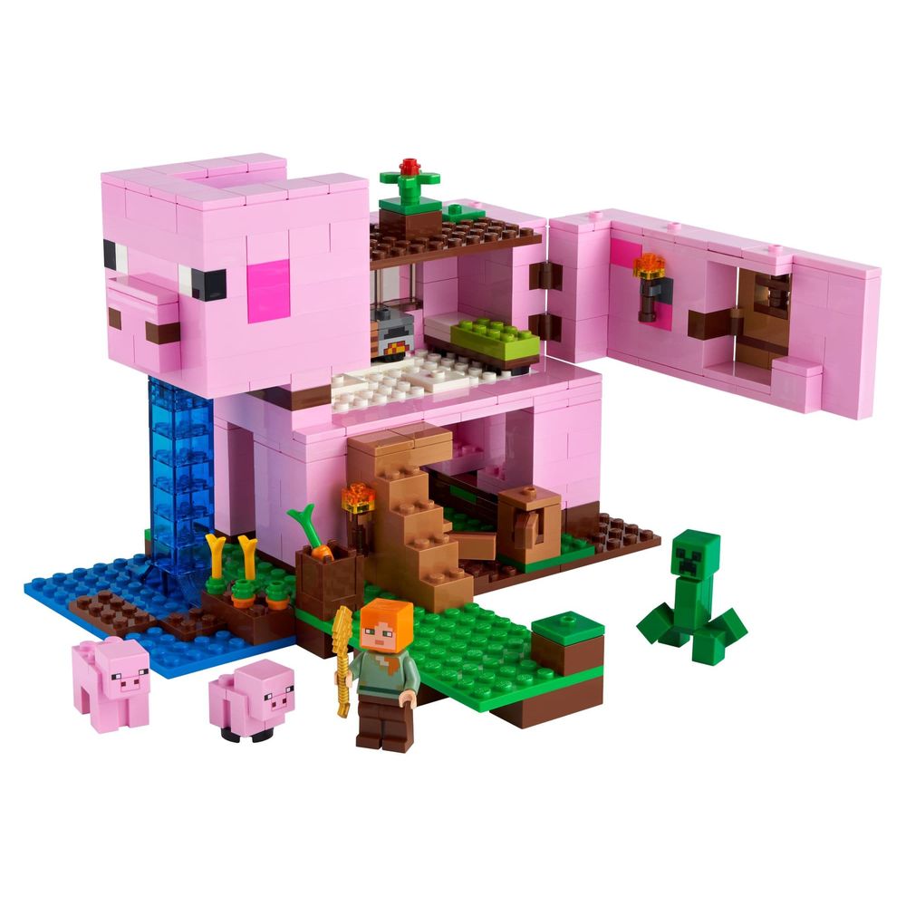 Lego Minecraft A Casa Do Porco Dular