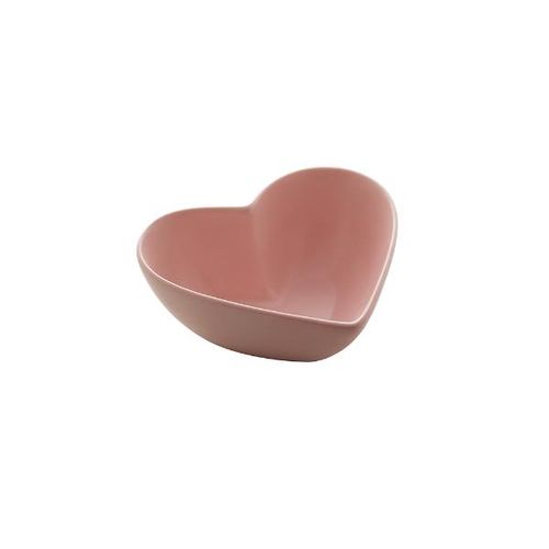 Petisqueira Cerâmica Lyor Heart 18cm Rosa