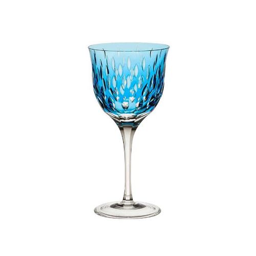 Taça para vinho tinto em cristal Strauss Overlay 225.102.152 370ml azul claro Taça para vinho tinto em cristal Strauss Overlay 225.102.152 370ml azul claro