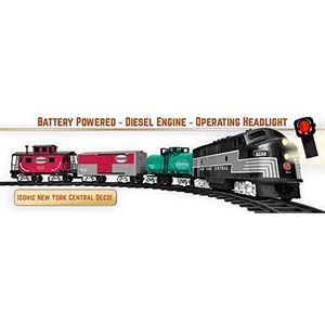 Lionel 711729 Conjunto de Trem Trenzinho Eletrico 24 Trilhos Vermelho -  Dular