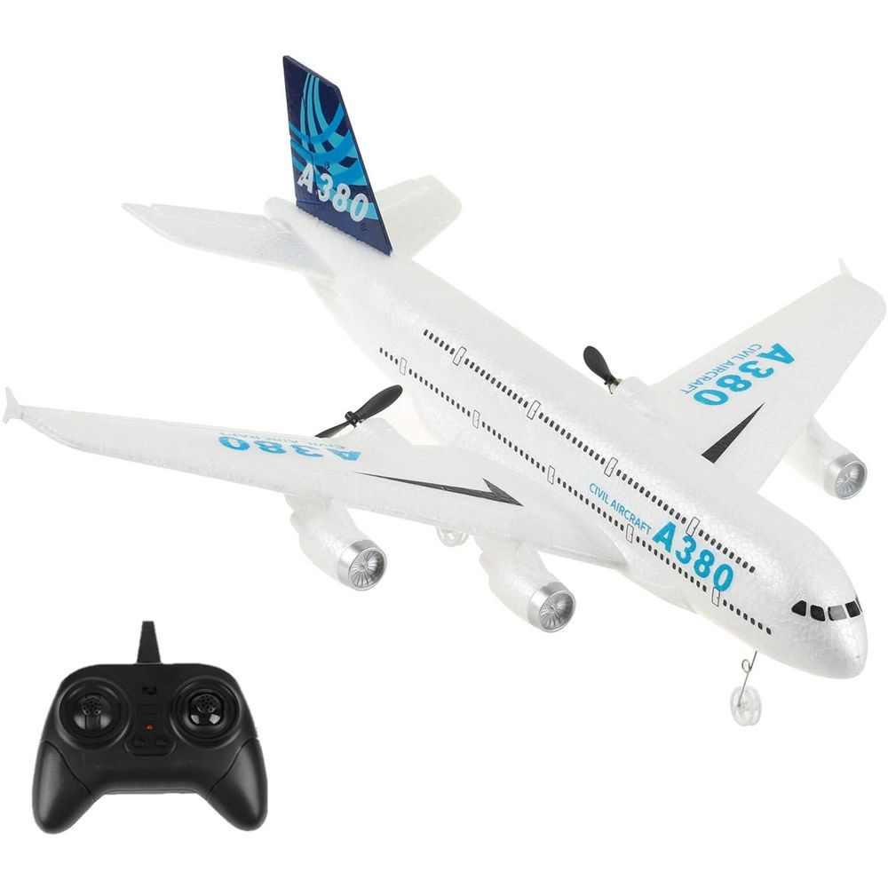 iHobby RC A 380 Aviao de Controle Remoto 24G Design 2CH Branco Idade  Recomendada 14 - Dular