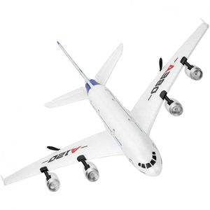 GoolRC Airbus A380 Avião de Controle Remoto 2.4G Design 3CH, Branco, Idade  Recomendada 14+ - Dular