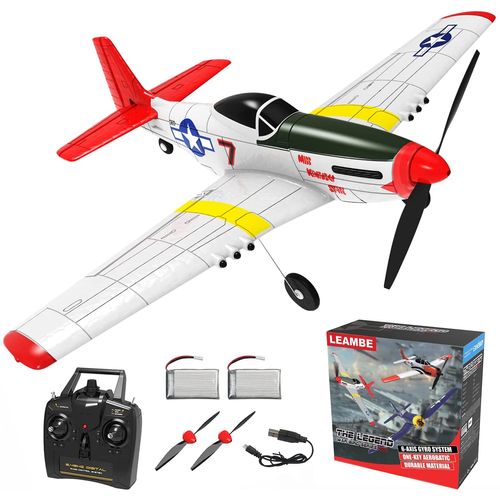 Kit de avião RC, Brinquedo de avião com controle remoto de 2,4 g, Aviões  de controle remoto para iniciantes, Aviões de controle remoto recarregáveis