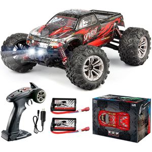 1 16 carros RC sem escova 55 kmh de alta velocidade grande carro de controle  remoto 4x4 Off Road Monster Truck - Dular