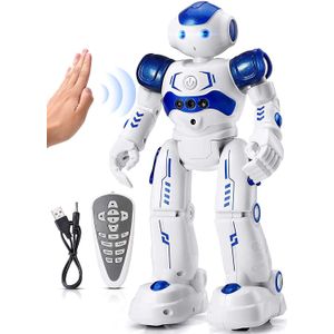 Ruko Brinquedo Robô Educativo Inteligente Eletrônico e Recarregável p,  Crianças 3 Anos ou Mais, Branco - Dular