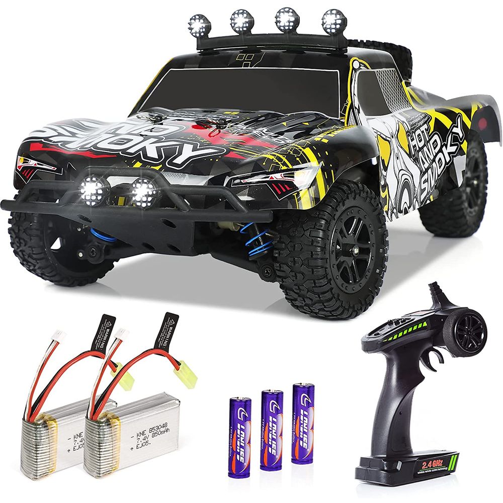 Carro de controle remoto RC Cars para adultos Crianças, 1 18 RC Car RC Truck,  4WD High Speed 40 KM H Off Road Monster  - Dular