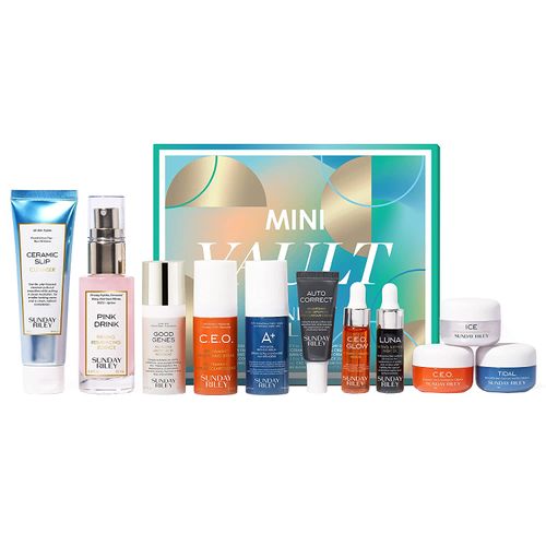 Sunday Riley Kit de Skincare Completo para Conograma de Cuidados Edicao