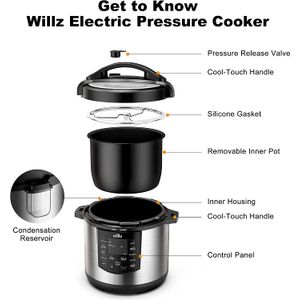 Willz 6 Cup Rice Cooker