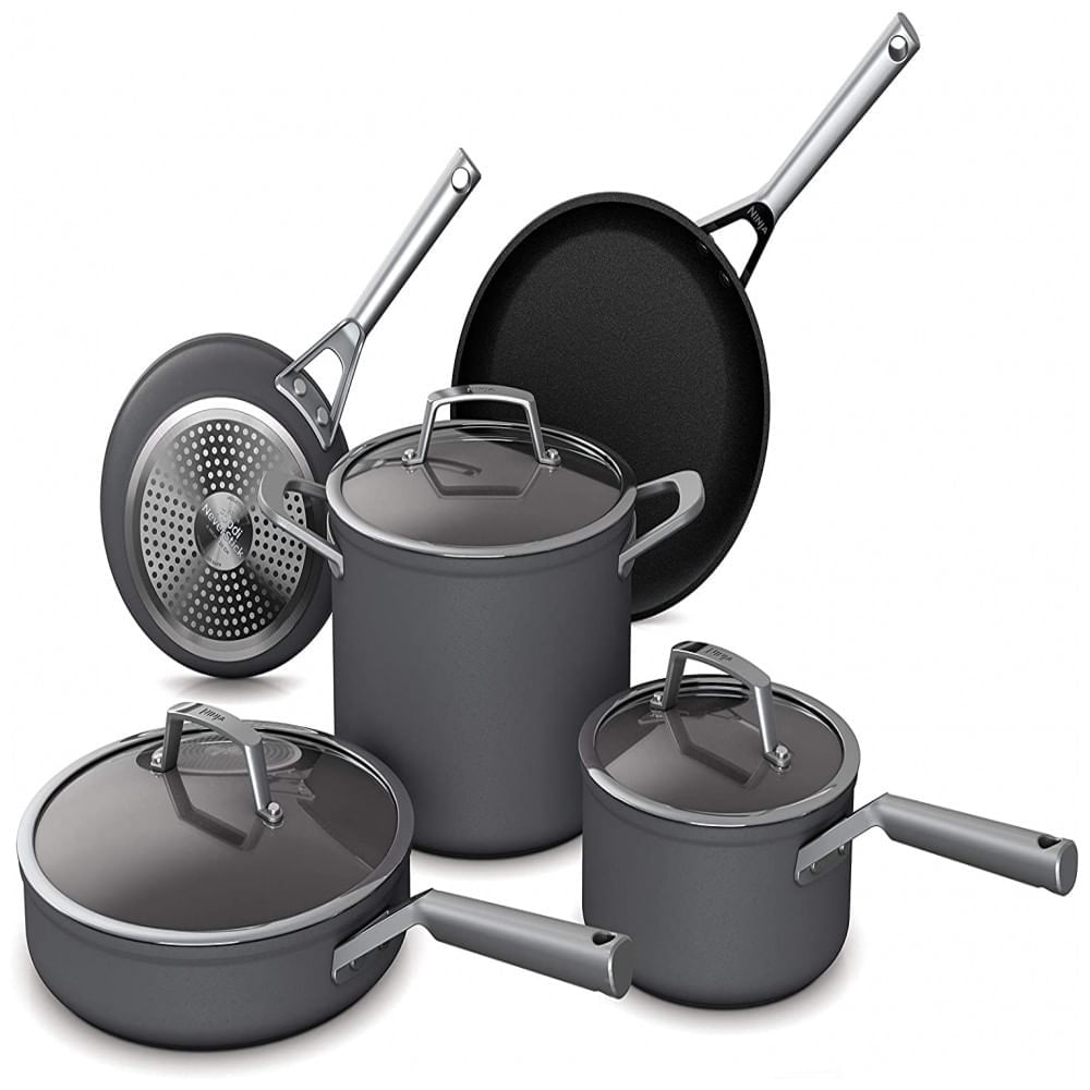 Ninja C38000 Conjunto de Panelas e Frigideiras Antiaderentes de