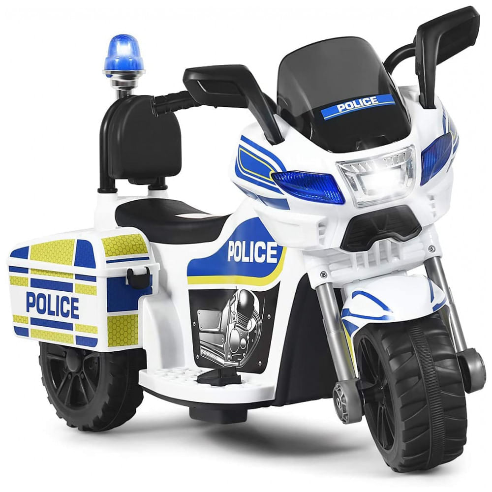 Moto Eletrica Policial Infantil