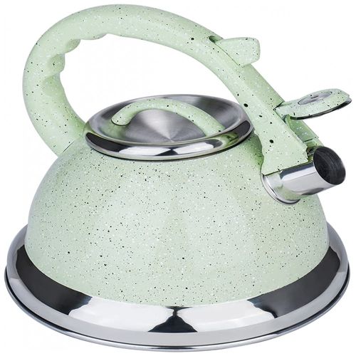 ARC Tea All Black Flame Pattern Stove Top Tea kettle, Food Grade Stove Tea  Pot with Heat Resistance Handle, Anti-Rust and Loud Whistling, Stainless