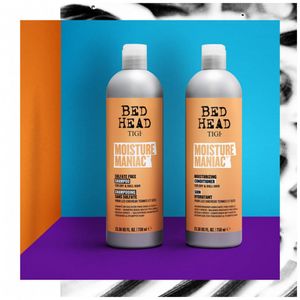 Bed Head by TIGI Shampoo and Conditioner For Dry Hair Moisture Maniac  Sulfate Free Shampoo e Moisturizing Conditioner - Blumenau