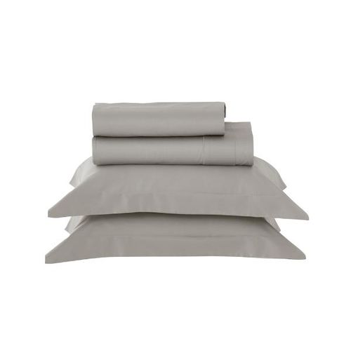 Jogo de lençol Kacyumara Tinto Satineé 300 fios queen fend stone Jogo de lençol Kacyumara Tinto Satineé 300 fios queen fend stone