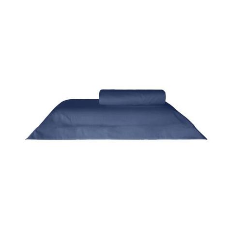 Jogo de lençol Kacyumara Vida Bela 200 fios solteiro king  azul marinho Jogo de lençol Kacyumara Vida Bela 200 fios solteiro king  azul marinho