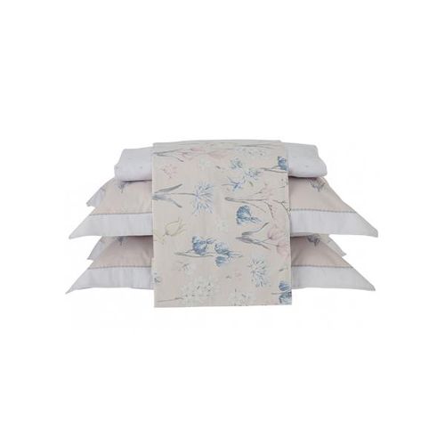 Jogo de lençol Eliza Kacyumara 200 fios King estampado Jogo de lençol Eliza Kacyumara 200 fios King estampado