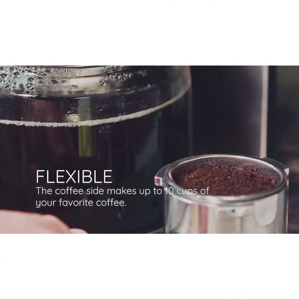 Cafeteira Elétrica Programável 1.5L Aço Inoxidável, 1250W, 110v