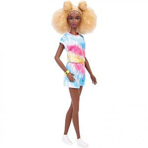 Boneca Barbie Fashionista com Roupas Retrô para Crianças de 3 Anos ou Mais  - Dular