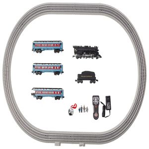 Lionel 711729 Conjunto de Trem Trenzinho Eletrico 24 Trilhos Vermelho -  Dular