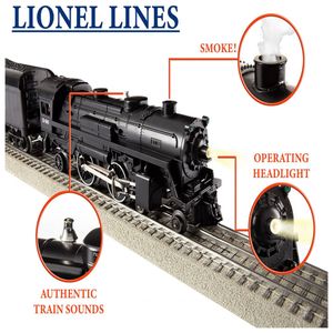 Lionel 711729 Conjunto de Trem Trenzinho Eletrico 24 Trilhos Vermelho -  Dular