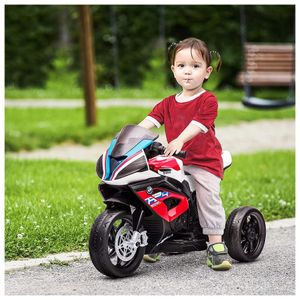 Moto Elétrica Infantil BMW a Bateria 12V com Sons e Luzes, Idade Rec 3 a 8  Anos, INFANS, Branca - Blumenau