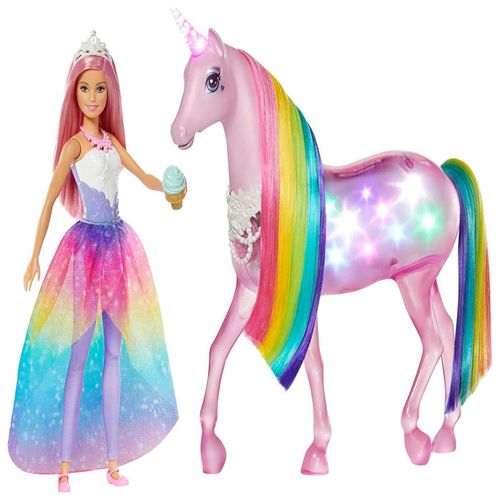 Roupa Para Boneca Barbie De Unicornio E Donut Hora De Dormir