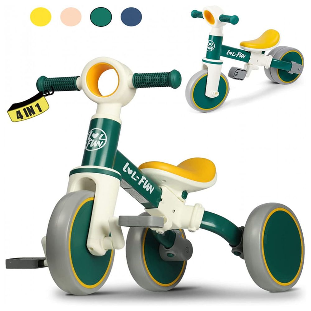 Triciclo infantil com 3 rodas, bicicleta de criança com pedal para