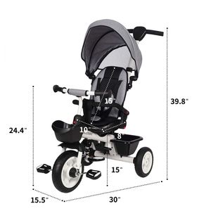 Triciclo Infantil para Passeio 700KIDS com Assento Ajustável 3