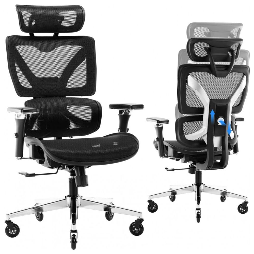 Cadeira de escritório ergonômica H1 Pro V2 com suporte lombar fantástico,  cadeira escritorio ergonomica