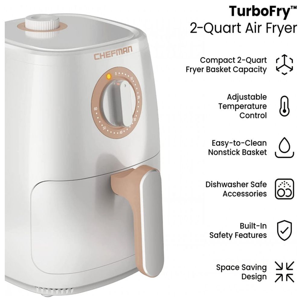 Fritadeira Elétrica AirFryer 3L com Temperatura Ajustável, 110v