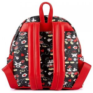 Mini Mochila Escolar Infantil Loungefly Disney Mickey Mouse para Crianças a  Partir de 5 Anos, Preta e Vermelha - Dular