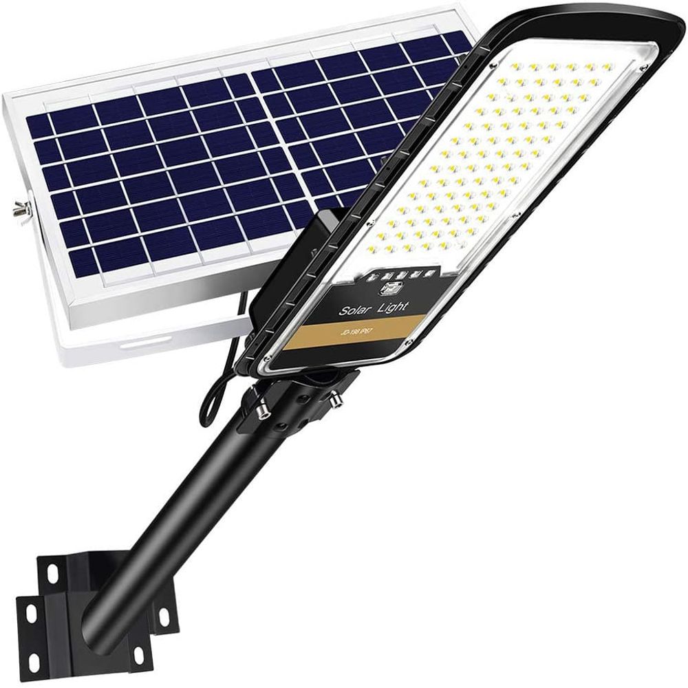 Luminária Solar Externa 1500 Lumens 84 LEDS 80W com Controle Remoto, 1 ...