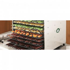 Máquina desidratadora de alimentos OSTBA, 9 bandejas de aço inoxidável,  desidratadores para alimentos e carne seca, er - Dular