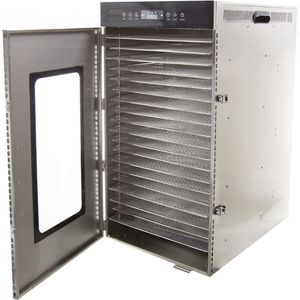 Desidratador de alimentos - 1500 W - 16 prateleiras