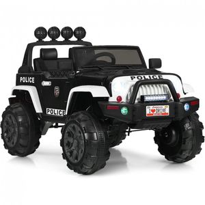 Carro Elétrico Infantil Off Road a Bateria 12V com Luz LED, Músicas,  Suspensão de Mola, 3 Velocidades, HONEY JOY, Rosa - Dular