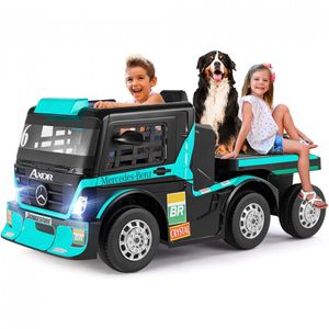 Moto Elétrica Infantil BMW Bateria 12V 3 Rodas com Luzes e Sons USB,  COSTZON, Azul - Dular