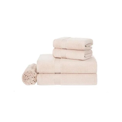 Jogo de toalhas de banho Trussardi Doppia 5 peças soft rose
