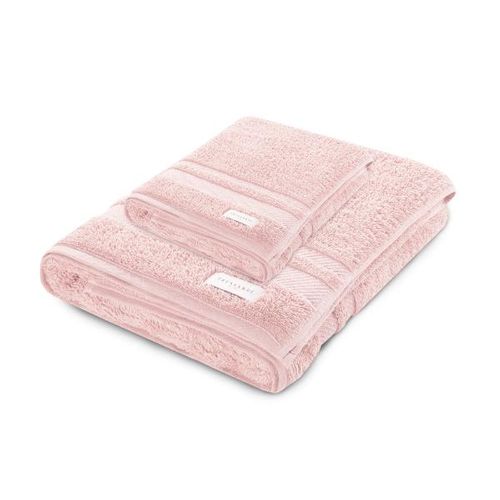 Jogo de toalhas Trussardi Lorenzi 2 peças soft rose