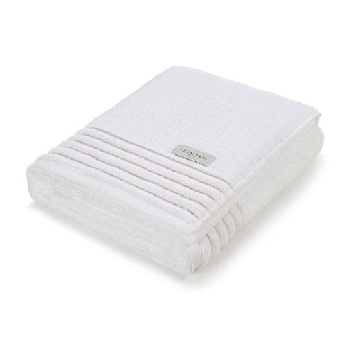 Toalha de rosto Trussardi Palladio 48x80cm branca/rosato Toalha de rosto Trussardi Palladio 48x80cm branca/rosato