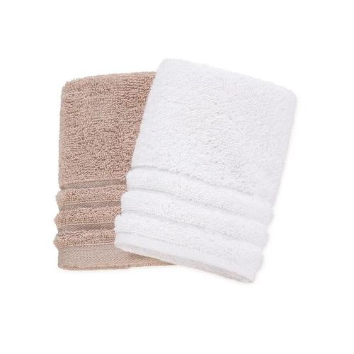 Jogo de toalhas lavabo Trussardi Imperiale 2 peças 30x50cm Soft Rose