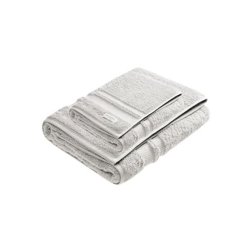 Jogo de toalhas Trussardi Lorenzi 2 peças 70cmx1,40m Marmo