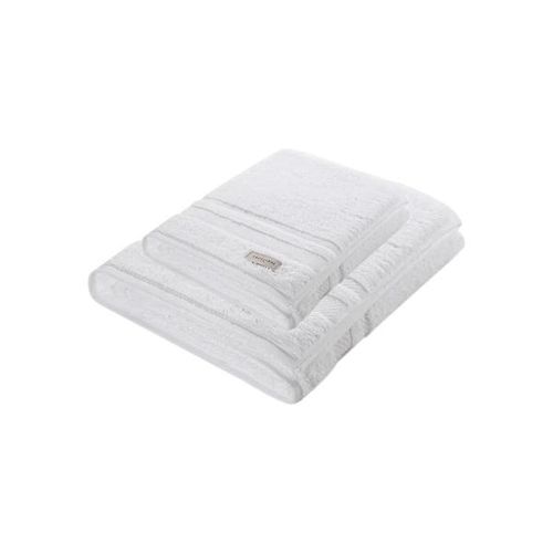 Jogo de toalhas Trussardi Lorenzi 2 peças 70cmx1,40m Branco