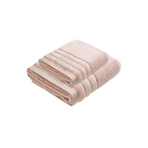 Jogo de toalhas Trussardi Massima 2 peças 1,00cmx1,50m Soft Rose