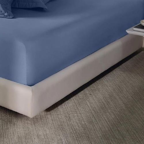 Lençol com elástico Trussardi Grasso queen 160x200x40cm Azzuro