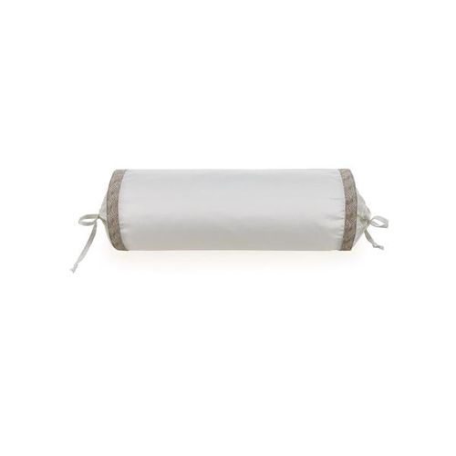 Almofada Rolinho Trussardi Martina 1000 fios 100% Algodão Egípcio 16cmx40cm Branco/Legno Almofada Rolinho Trussardi Martina 1000 fios 100% Algodão Egípcio 16cmx40cm Branco/Legno
