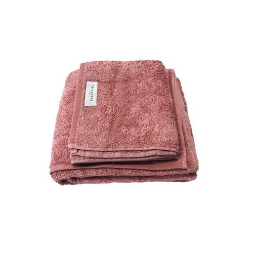 Jogo de toalhas Trussardi Classici 2 peças 86cmx1,50m Soft Rose