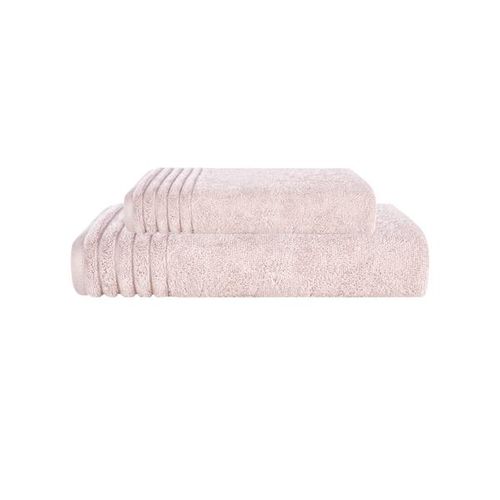 Jogo de toalhas Trussardi Imperiale 2 peças 86cmx1,50m  Soft Rose
